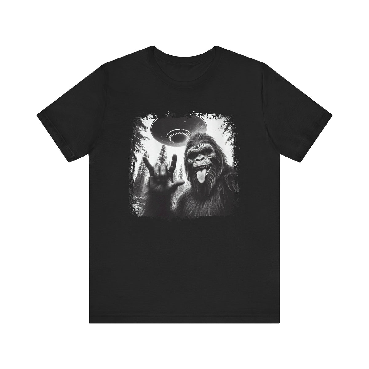 Big Foot Abduction  | Deluxe Unisex Tee