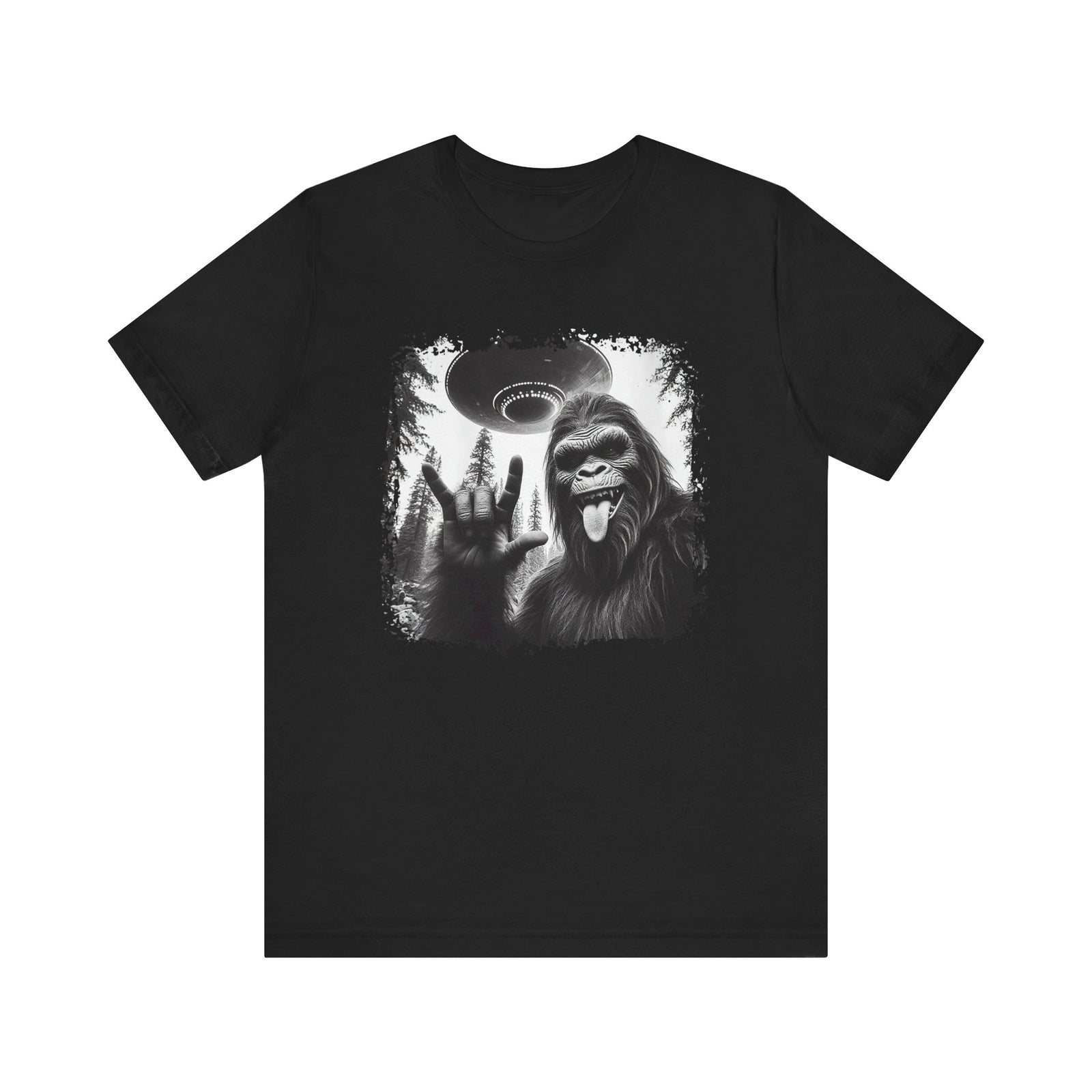 Big Foot Abduction  | Deluxe Unisex Tee