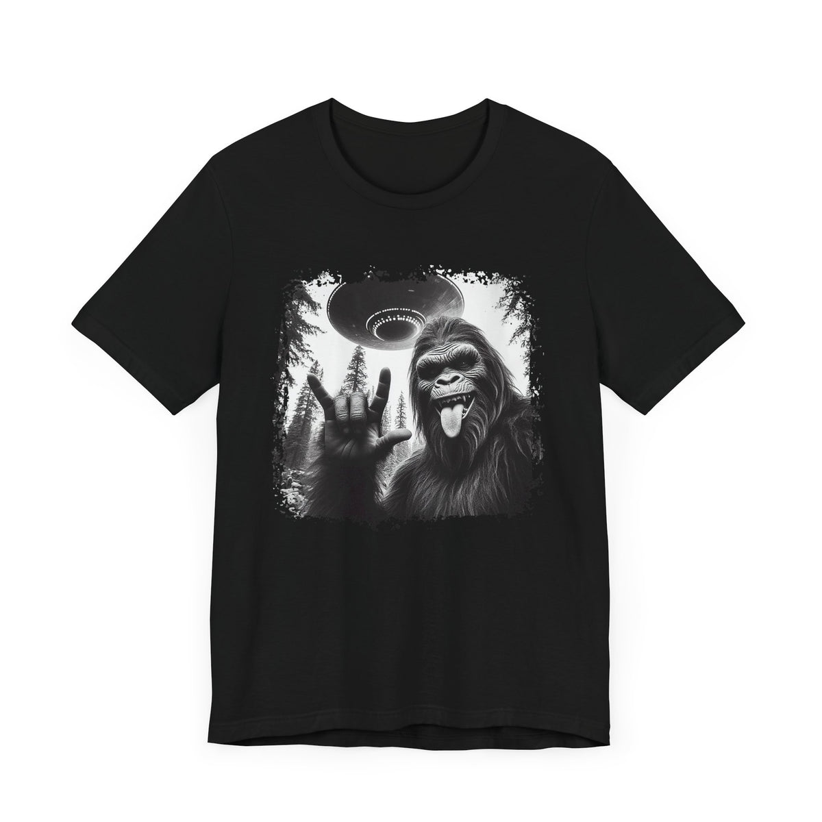 Big Foot Abduction  | Deluxe Unisex Tee