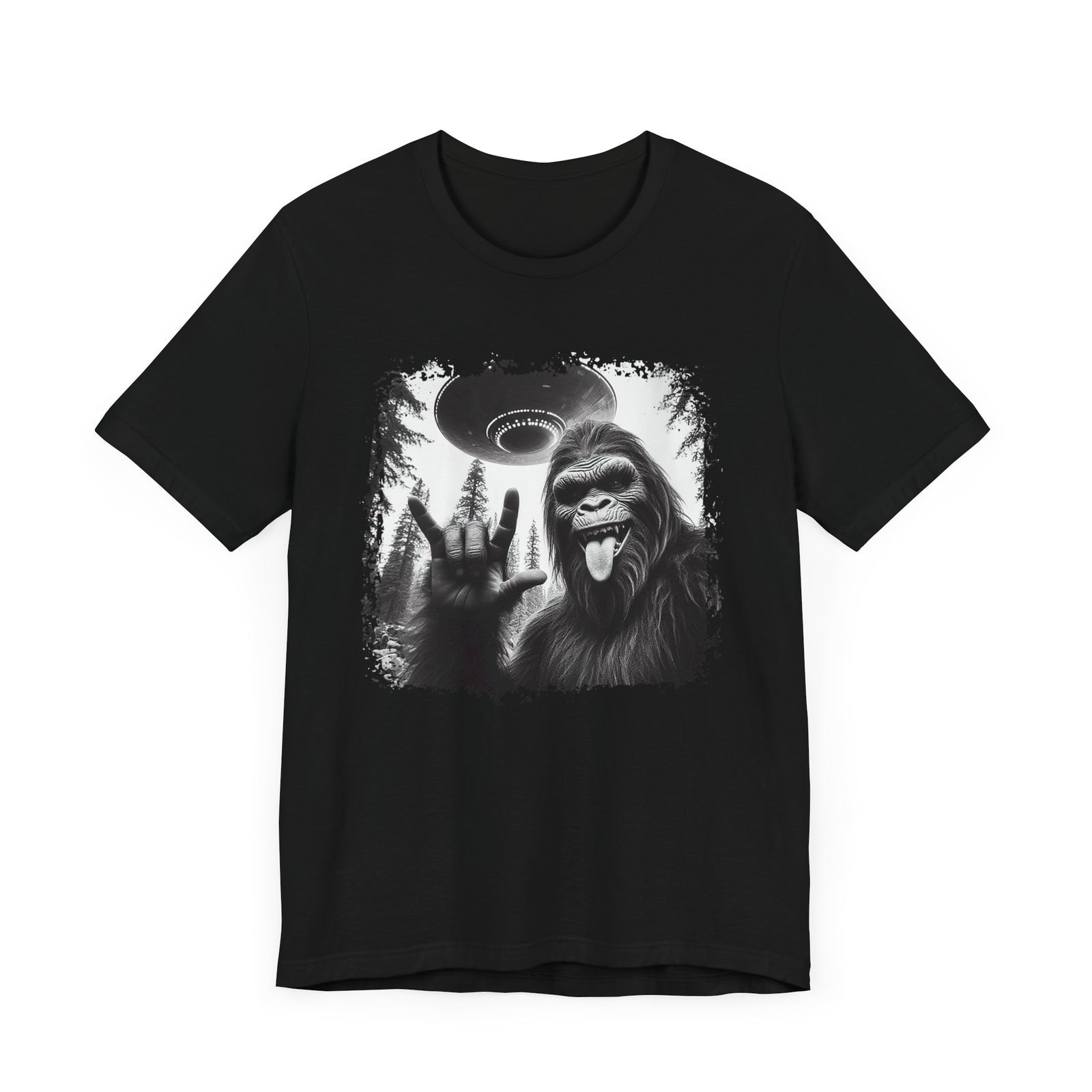 Big Foot Abduction  | Deluxe Unisex Tee