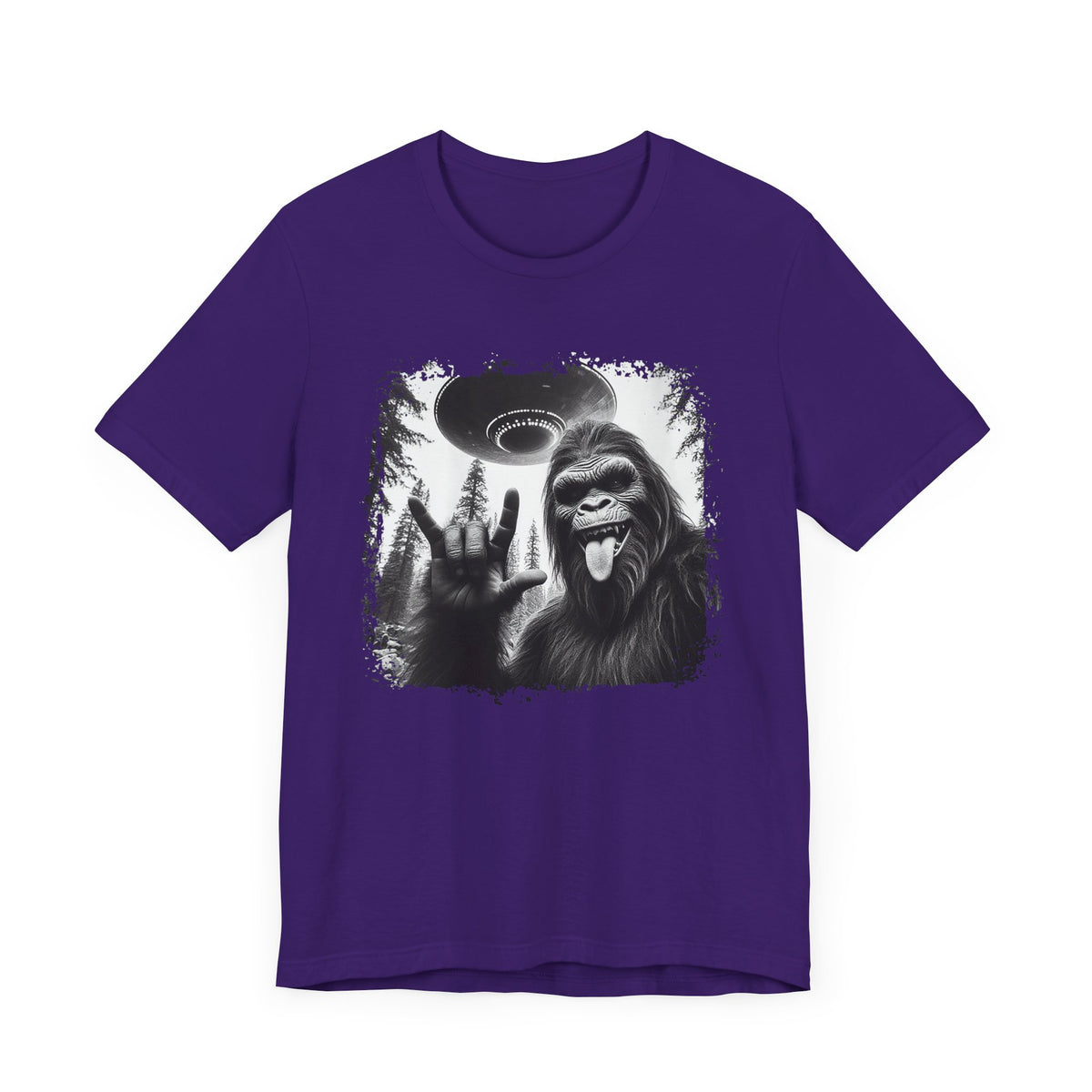 Big Foot Abduction  | Deluxe Unisex Tee