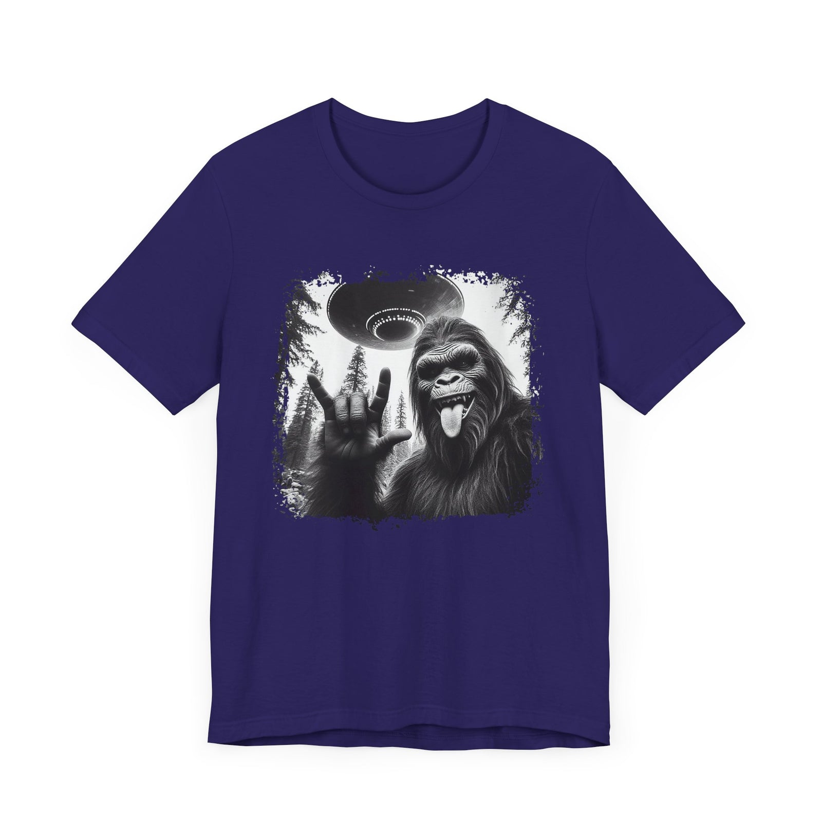 Big Foot Abduction  | Deluxe Unisex Tee