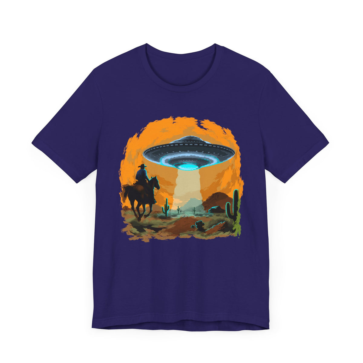 UFO Cowboy | Deluxe Unisex Tee