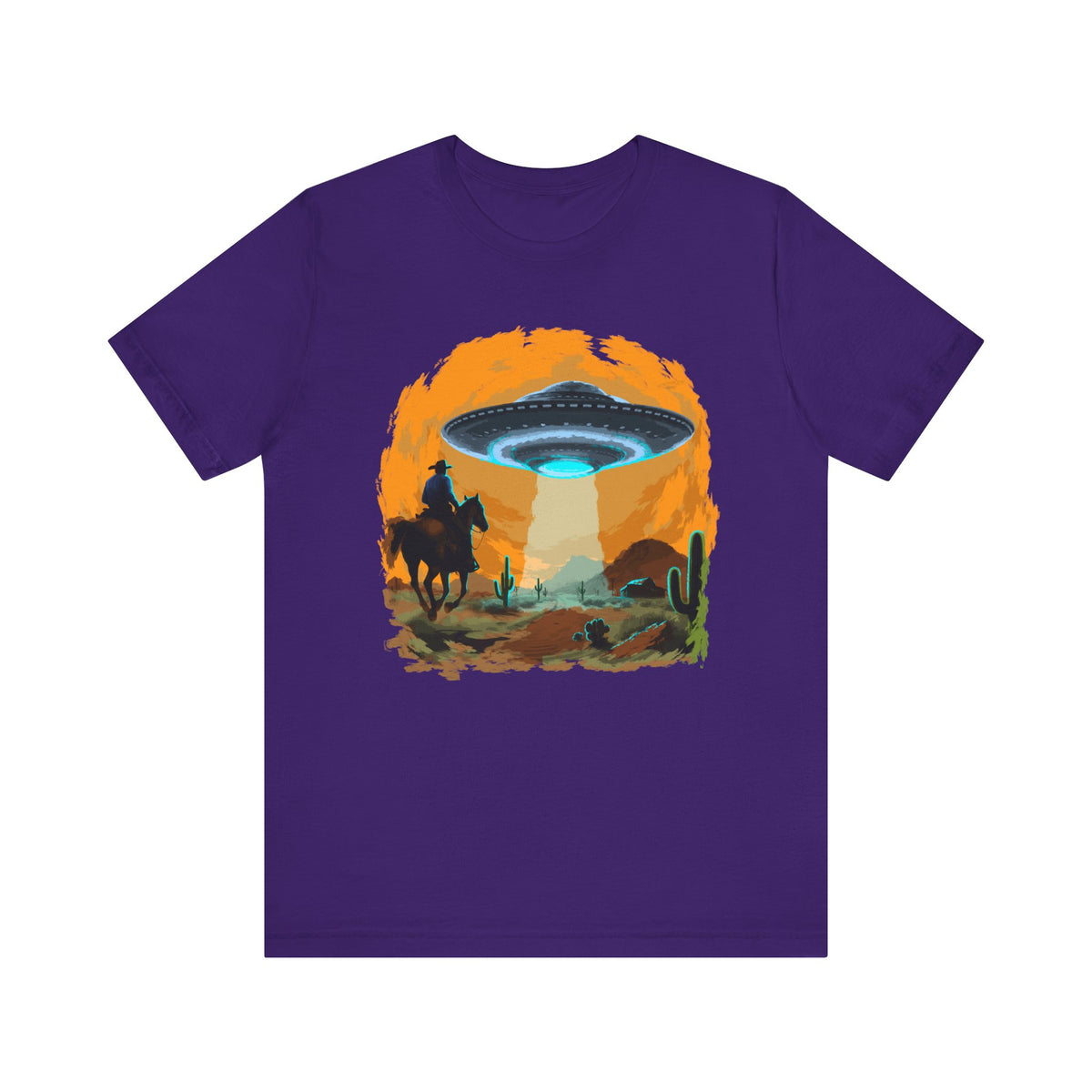 UFO Cowboy | Deluxe Unisex Tee
