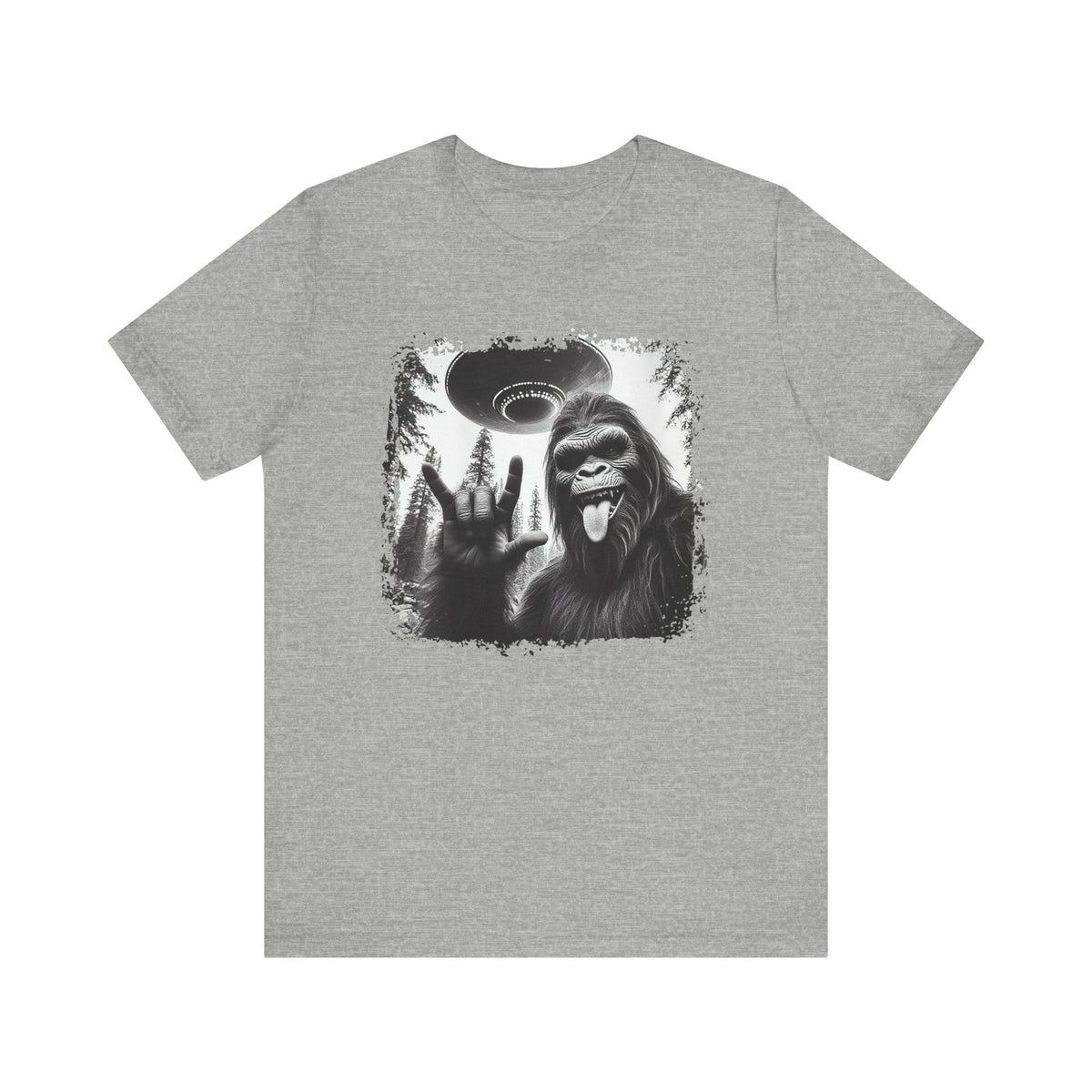 Big Foot Abduction  | Deluxe Unisex Tee