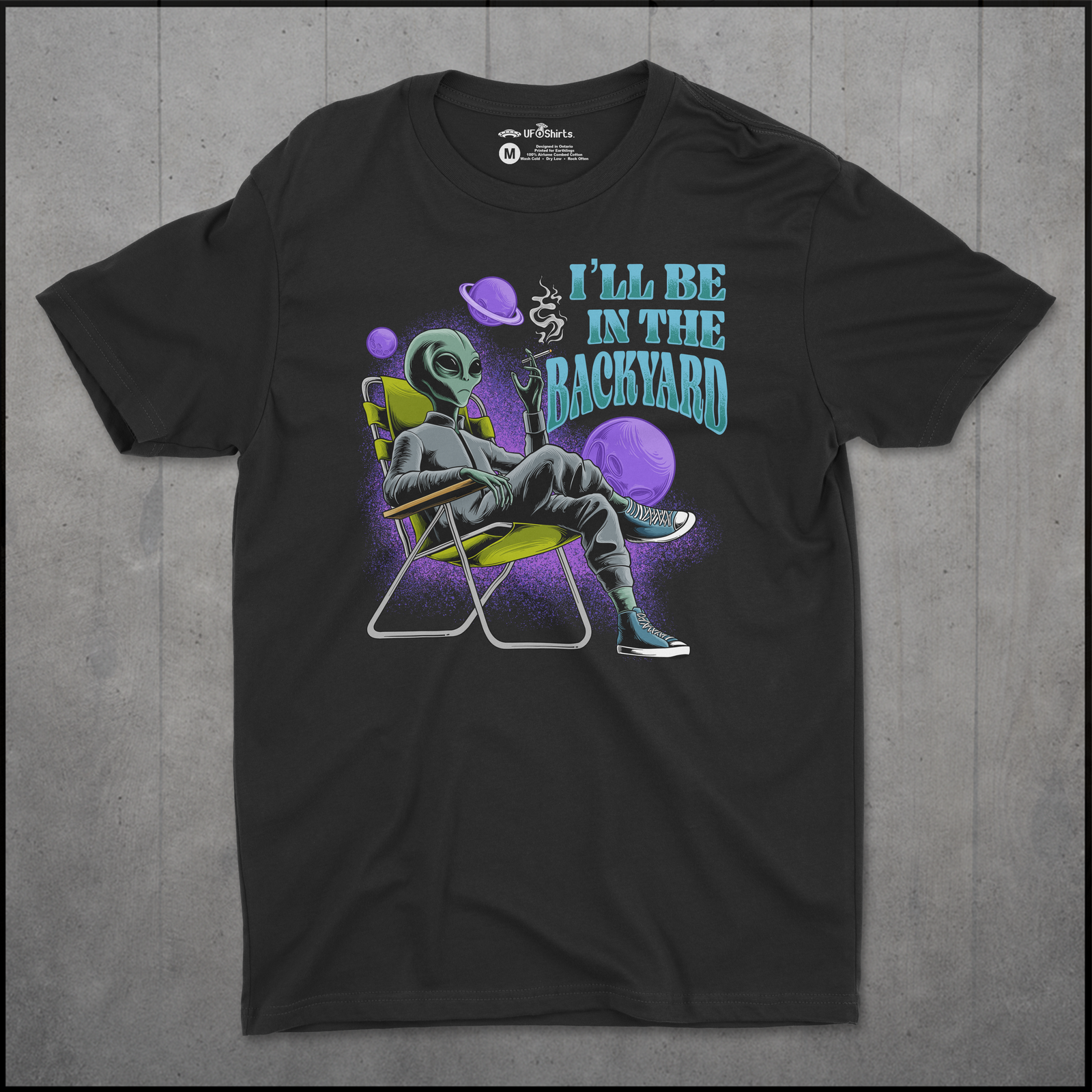 I'll Be In The Backyard | Deluxe Unisex Tee