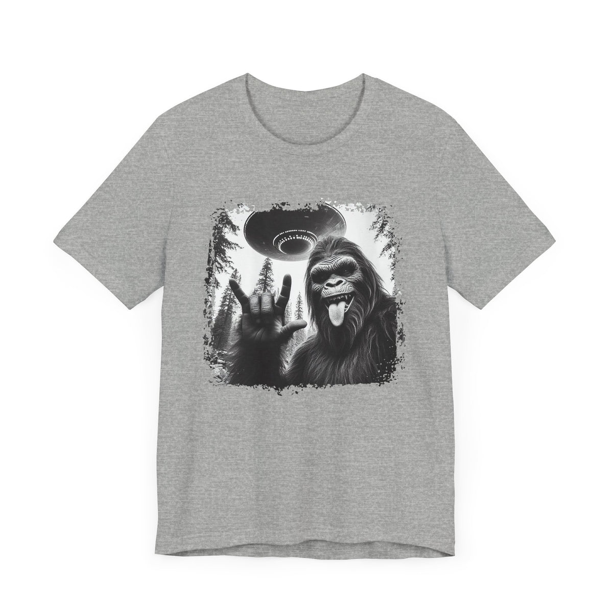 Big Foot Abduction  | Deluxe Unisex Tee