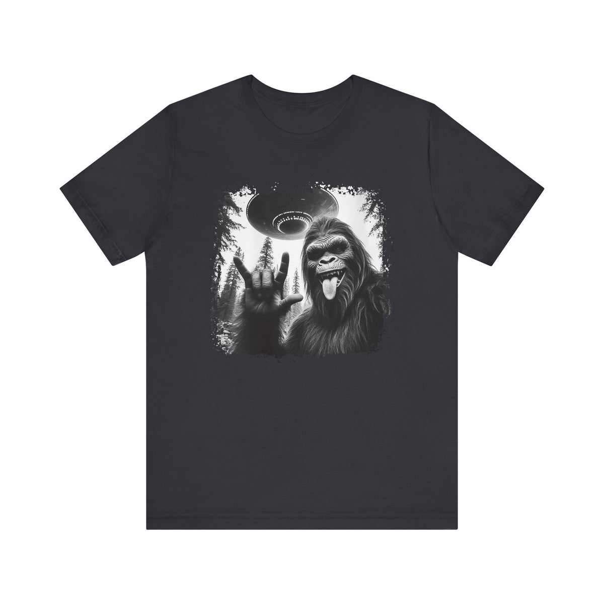 Big Foot Abduction  | Deluxe Unisex Tee