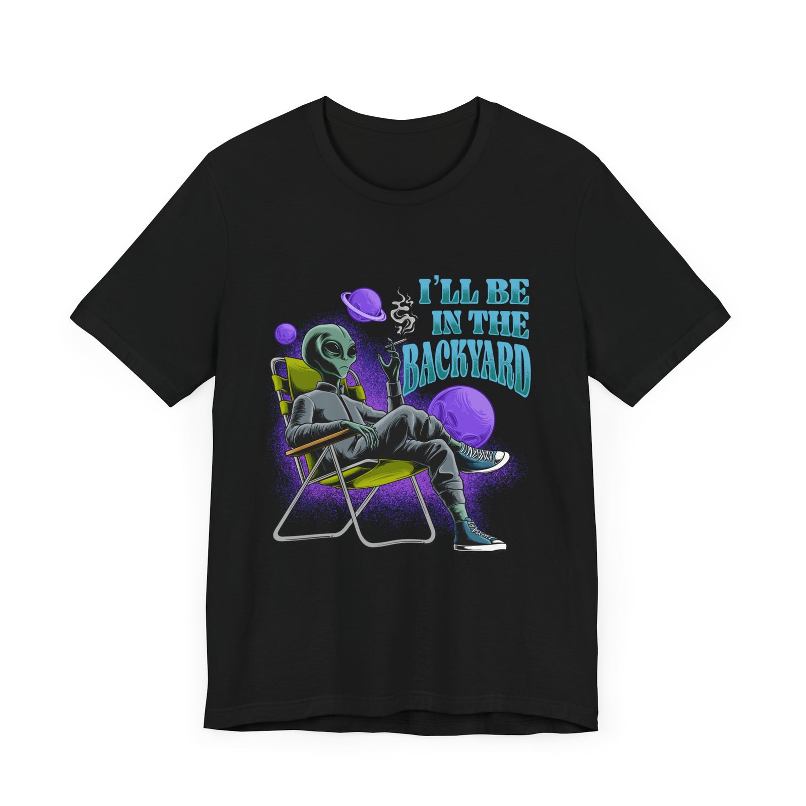 I'll Be In The Backyard | Deluxe Unisex Tee