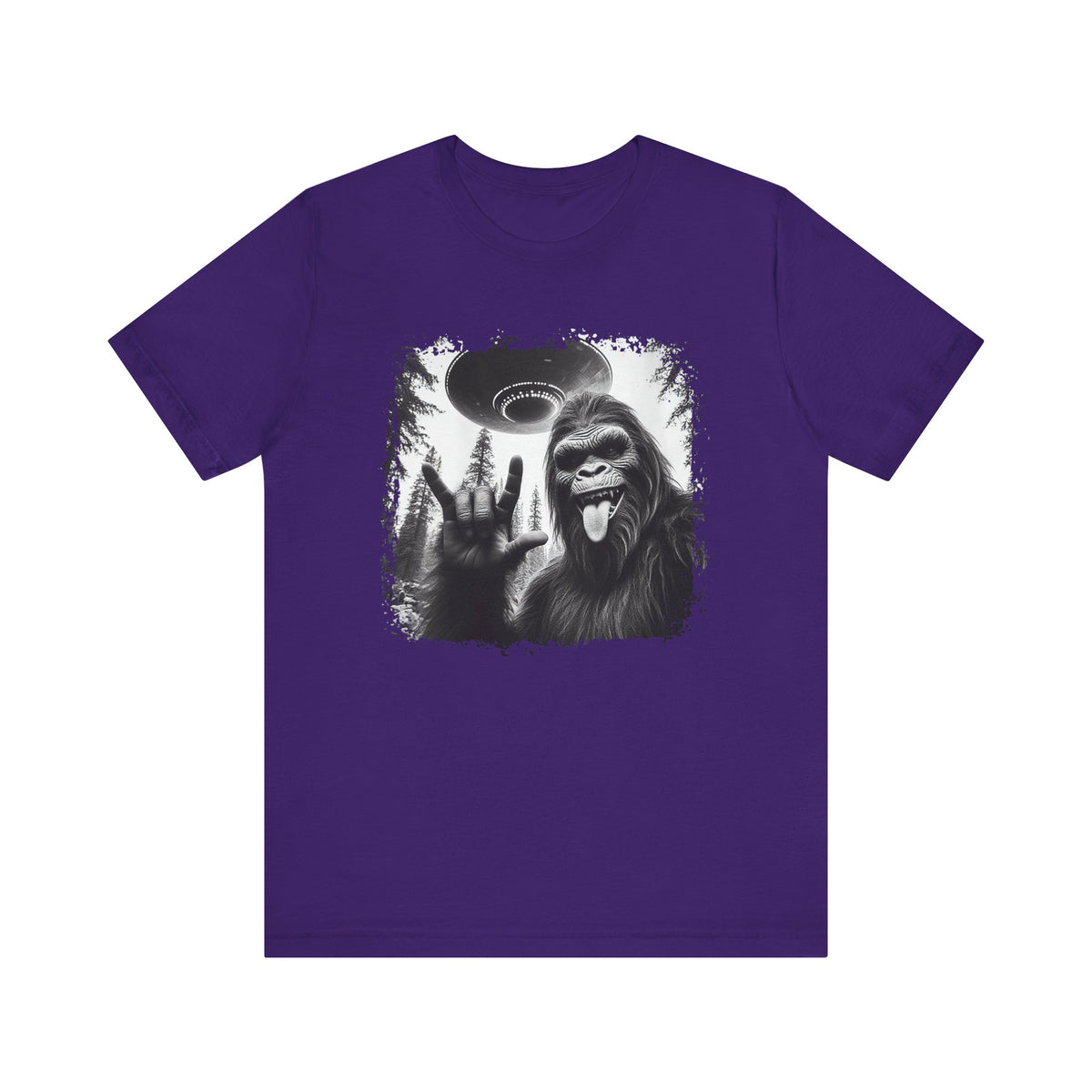 Big Foot Abduction  | Deluxe Unisex Tee