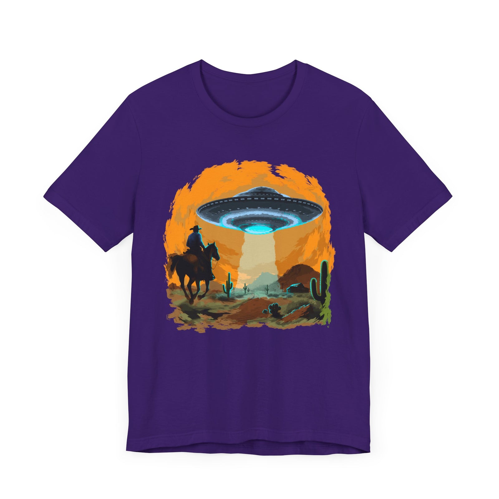 UFO Cowboy | Deluxe Unisex Tee