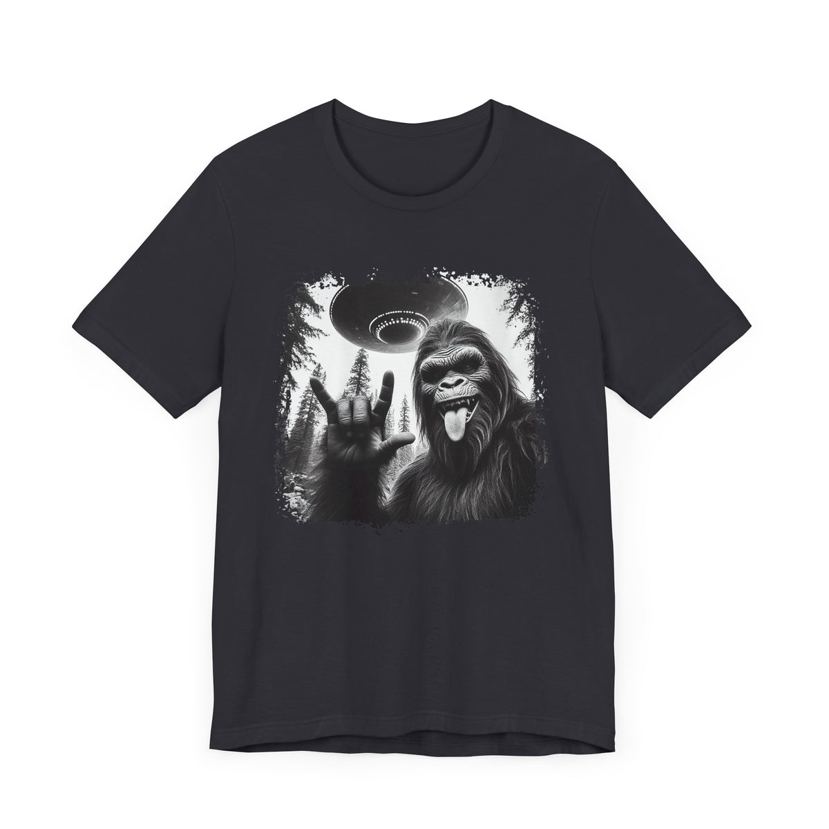 Big Foot Abduction  | Deluxe Unisex Tee