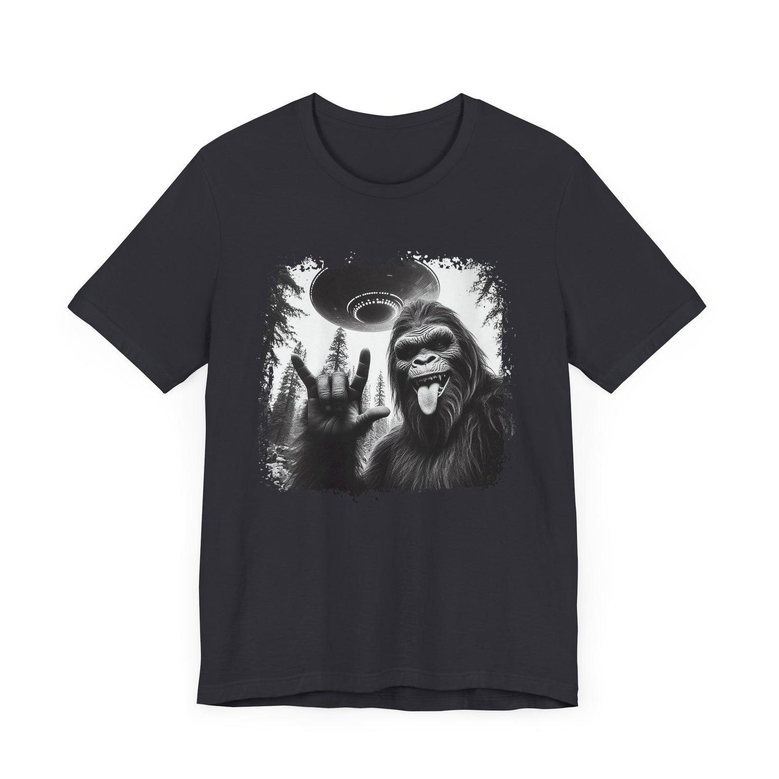Big Foot Abduction  | Deluxe Unisex Tee