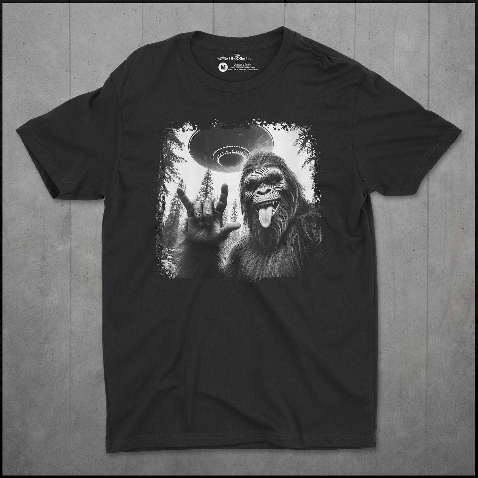 Big Foot Abduction  | Deluxe Unisex Tee