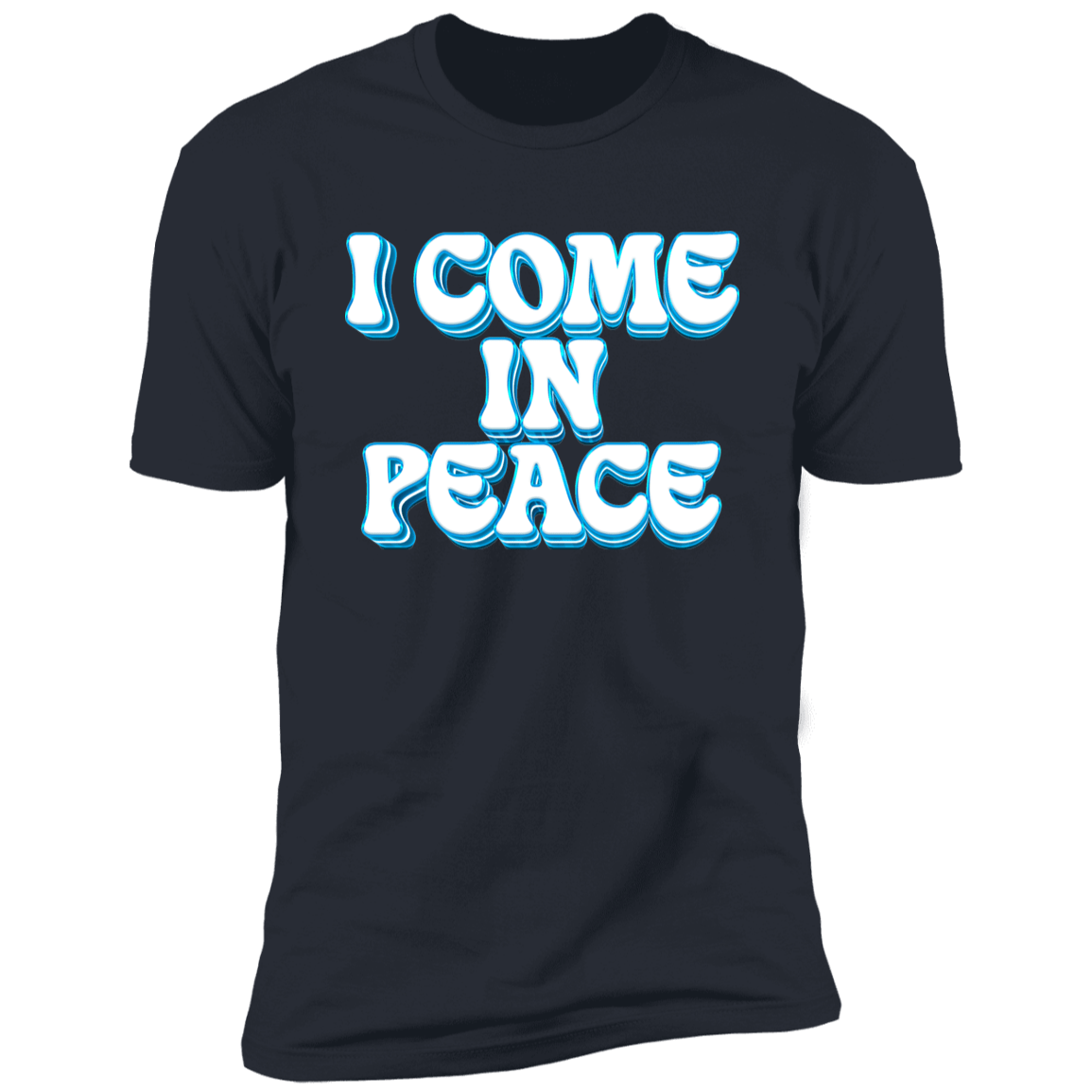 I Come In Peace &amp; I&#39;m Peace | Tank &amp; Tee Bundle | Midnight Navy
