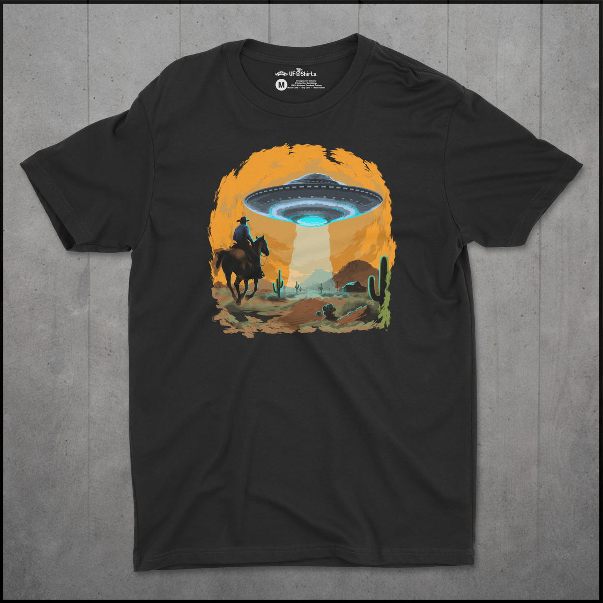 UFO Cowboy | Deluxe Unisex Tee